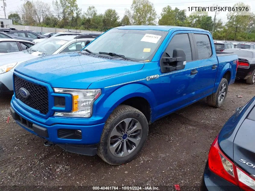 2019 Ford F-150 Xl VIN: 1FTEW1EP5KFB61976 Lot: 40461764