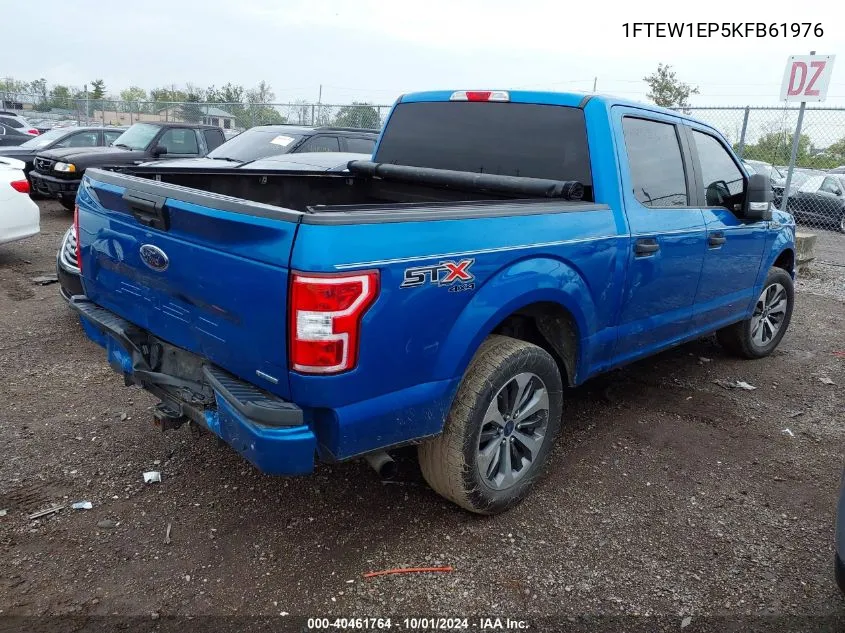 2019 Ford F-150 Xl VIN: 1FTEW1EP5KFB61976 Lot: 40461764