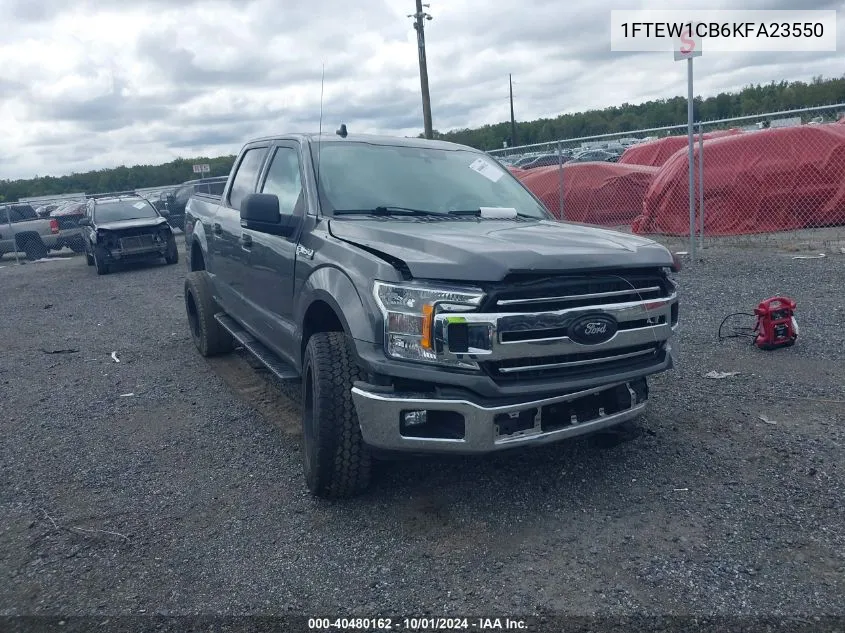 2019 Ford F-150 Xlt VIN: 1FTEW1CB6KFA23550 Lot: 40480162