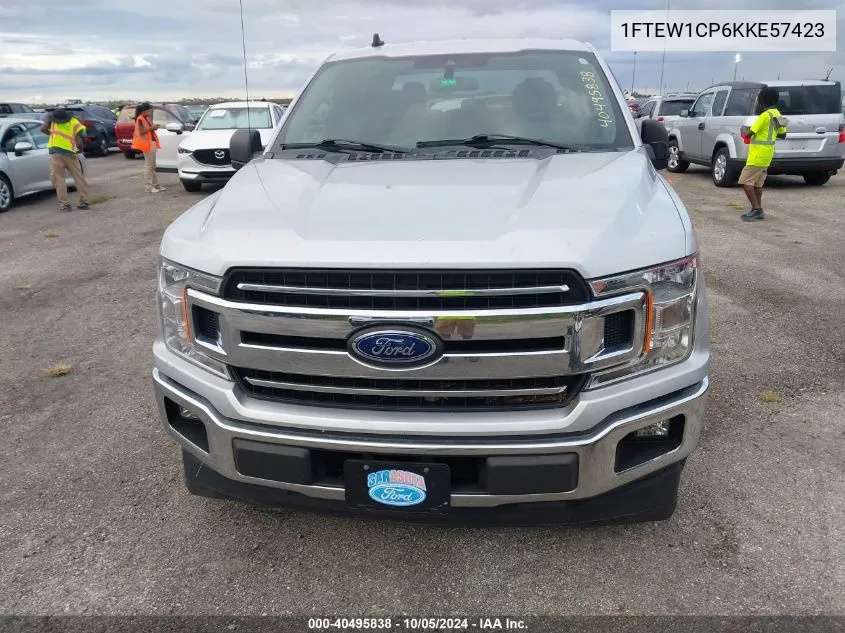 2019 Ford F-150 Xlt VIN: 1FTEW1CP6KKE57423 Lot: 40495838