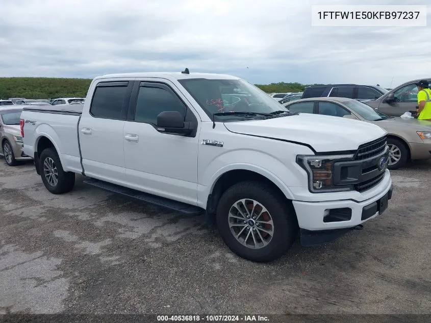 2019 Ford F-150 Xlt VIN: 1FTFW1E50KFB97237 Lot: 40536818