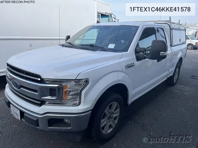 2019 Ford F-150 Xlt VIN: 1FTEX1C46KKE41578 Lot: 40537112