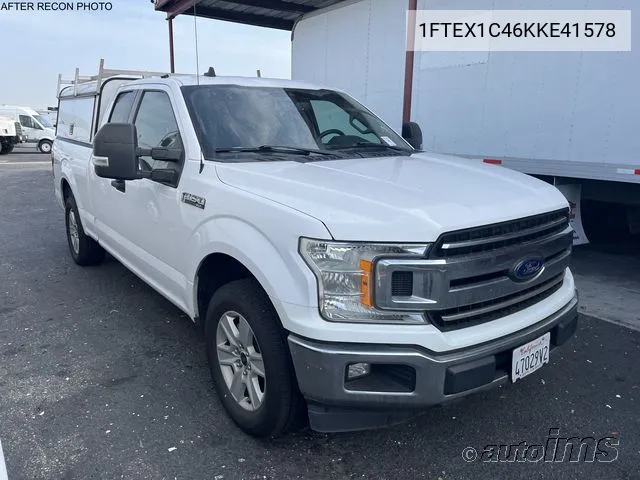 2019 Ford F-150 Xlt VIN: 1FTEX1C46KKE41578 Lot: 40537112