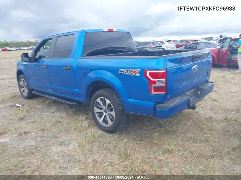 2019 Ford F-150 Xl VIN: 1FTEW1CPXKFC96938 Lot: 40541398