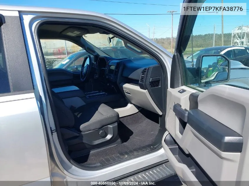 2019 Ford F-150 Xl VIN: 1FTEW1EP7KFA38776 Lot: 40558850