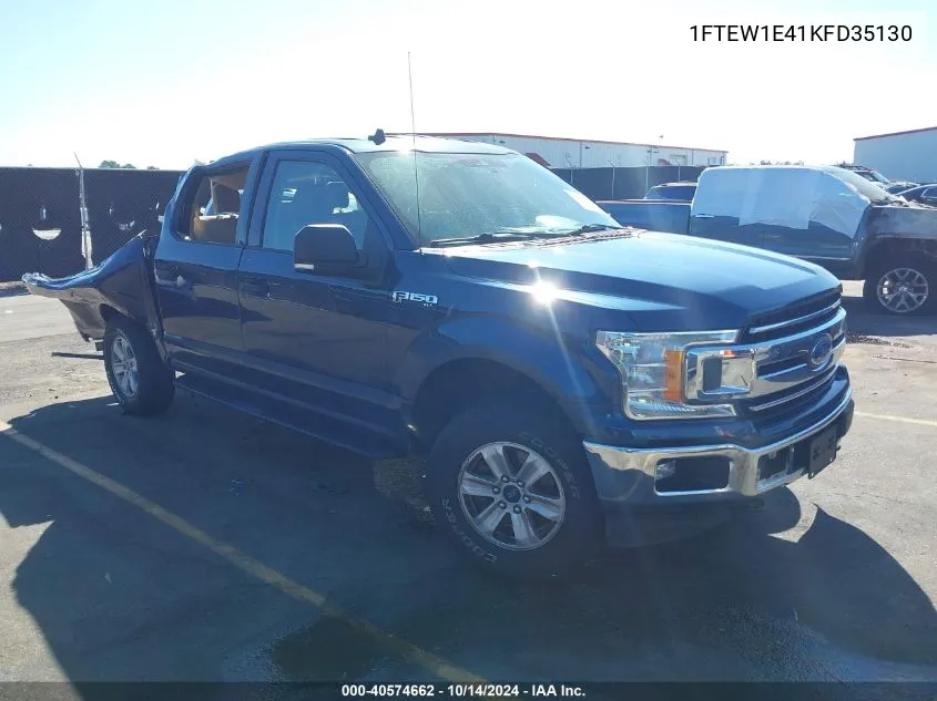 2019 Ford F-150 Xlt VIN: 1FTEW1E41KFD35130 Lot: 40574662