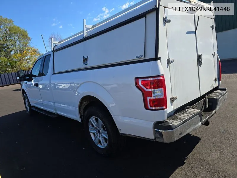 2019 Ford F-150 Xlt VIN: 1FTFX1C49KKE41448 Lot: 40578197