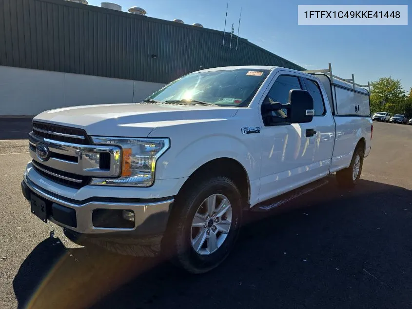 2019 Ford F-150 Xlt VIN: 1FTFX1C49KKE41448 Lot: 40578197