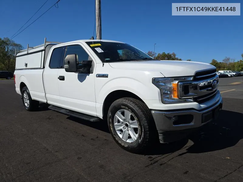 2019 Ford F-150 Xlt VIN: 1FTFX1C49KKE41448 Lot: 40578197