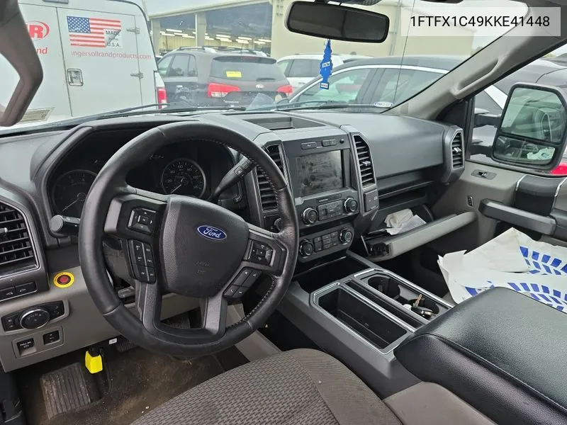 2019 Ford F-150 Xlt VIN: 1FTFX1C49KKE41448 Lot: 40578197