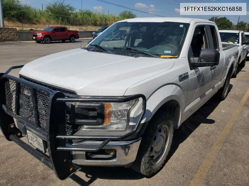 2019 Ford F-150 Xl VIN: 1FTFX1E52KKC16858 Lot: 40578202