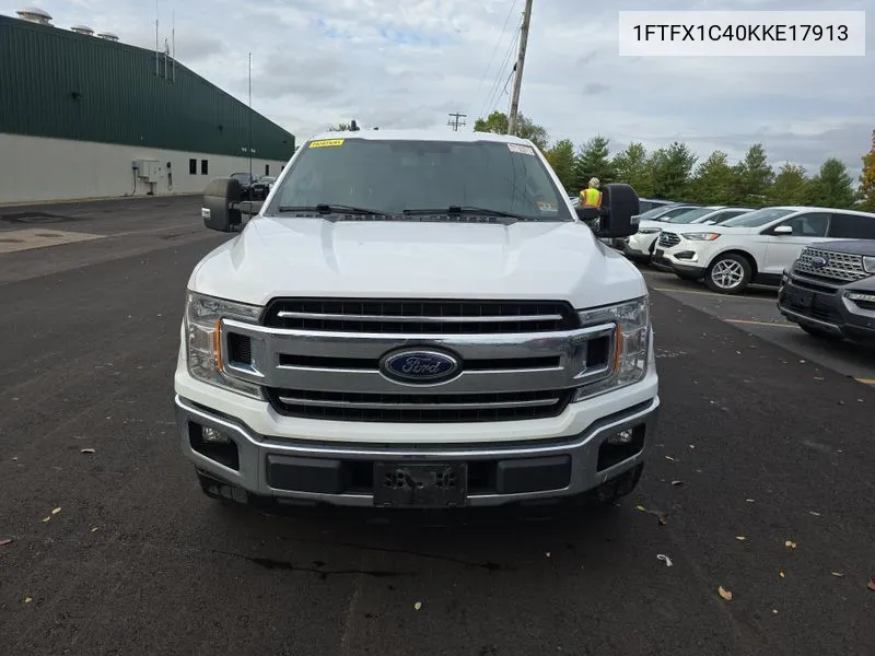 2019 Ford F-150 Xlt VIN: 1FTFX1C40KKE17913 Lot: 40613838