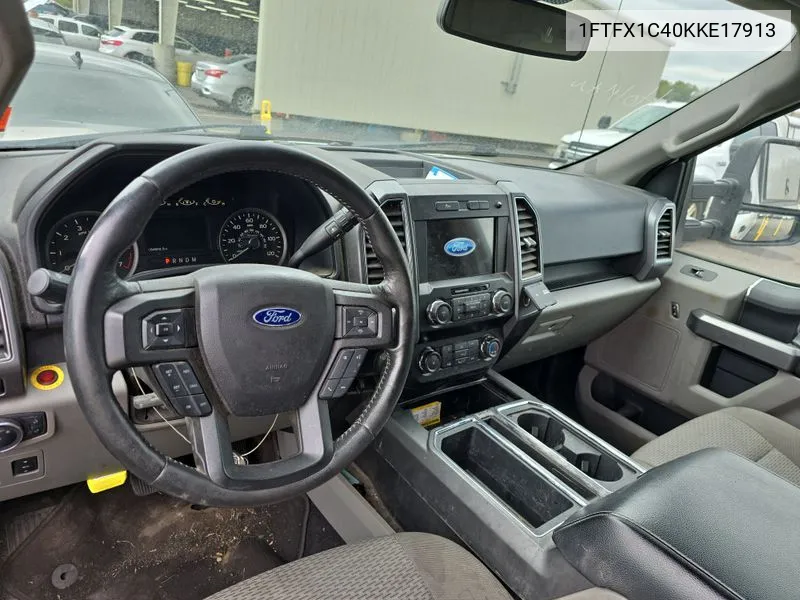 2019 Ford F-150 Xlt VIN: 1FTFX1C40KKE17913 Lot: 40613838