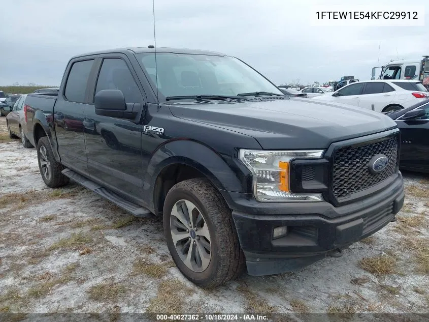 2019 Ford F-150 Xl VIN: 1FTEW1E54KFC29912 Lot: 40627362