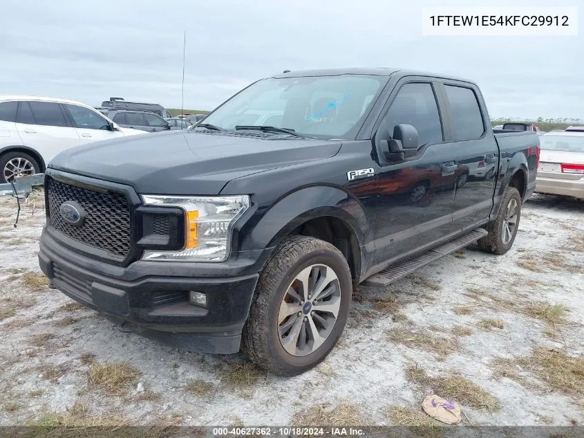 2019 Ford F-150 Xl VIN: 1FTEW1E54KFC29912 Lot: 40627362