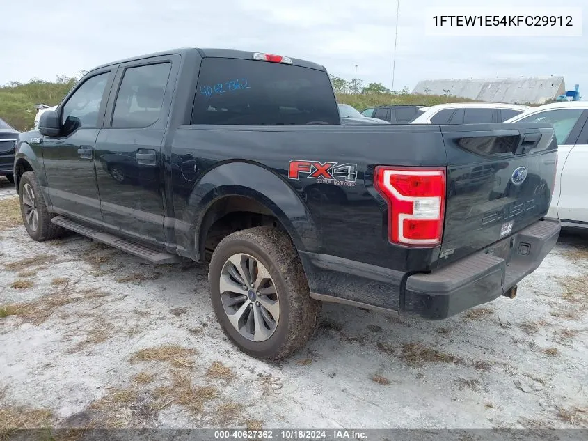 2019 Ford F-150 Xl VIN: 1FTEW1E54KFC29912 Lot: 40627362