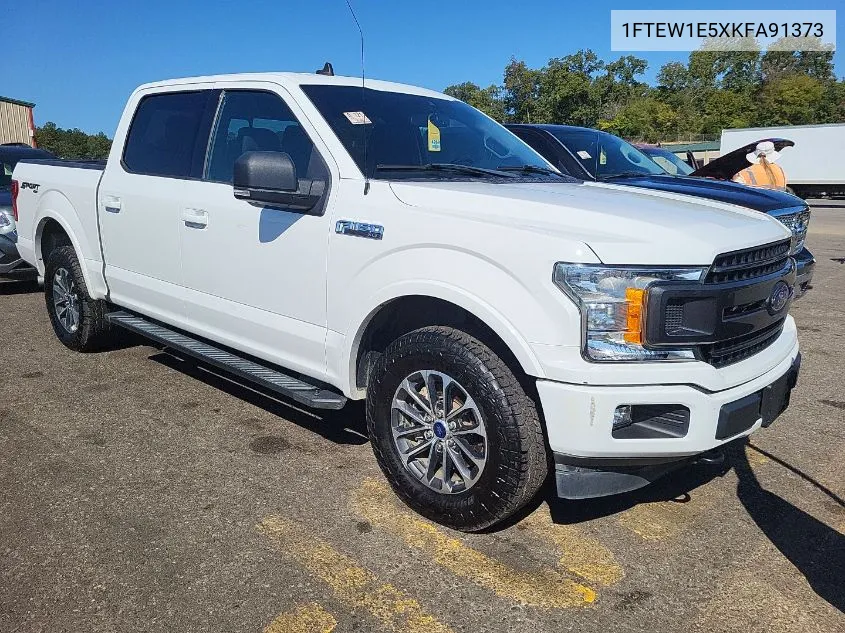 2019 Ford F-150 Xlt VIN: 1FTEW1E5XKFA91373 Lot: 40637691