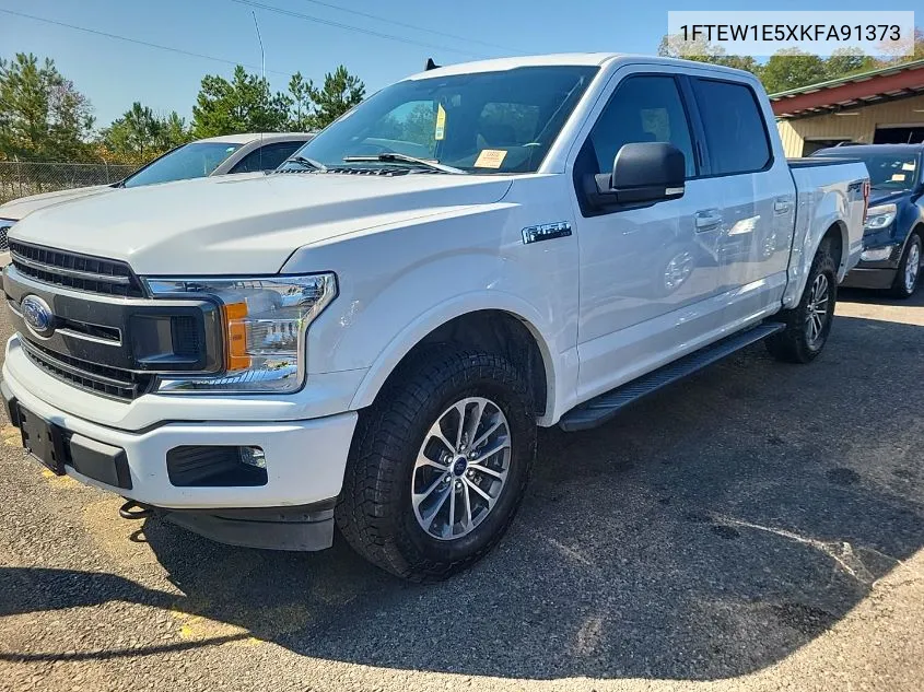 2019 Ford F-150 Xlt VIN: 1FTEW1E5XKFA91373 Lot: 40637691