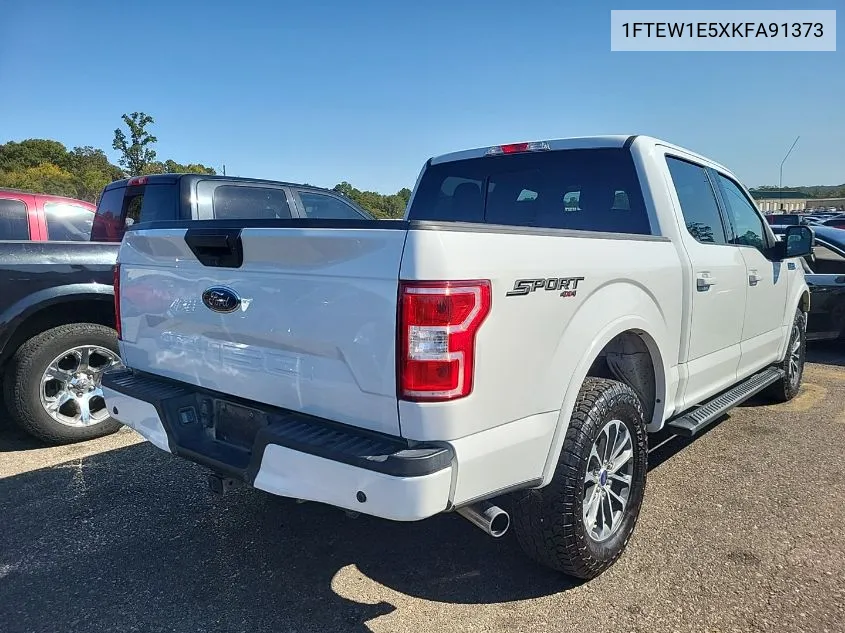 2019 Ford F-150 Xlt VIN: 1FTEW1E5XKFA91373 Lot: 40637691