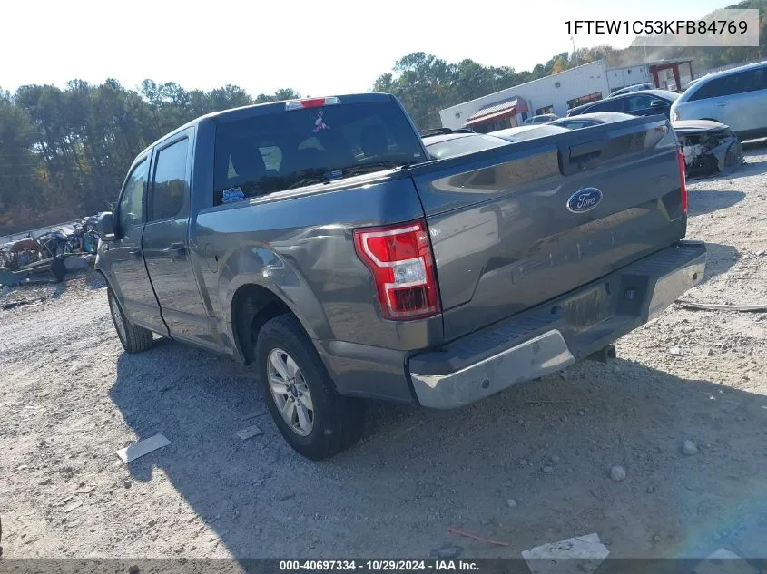 2019 Ford F-150 Xlt VIN: 1FTEW1C53KFB84769 Lot: 40697334