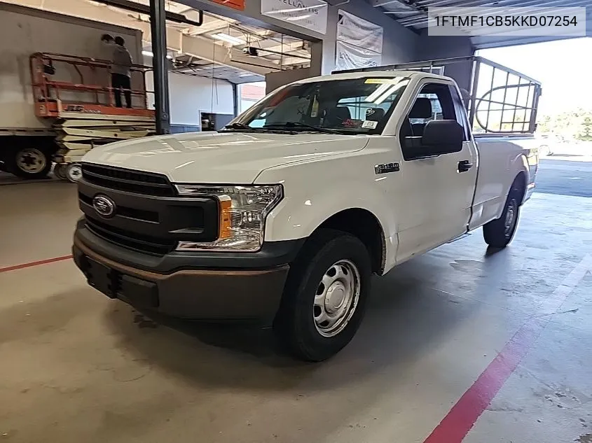 2019 Ford F150 VIN: 1FTMF1CB5KKD07254 Lot: 40704326