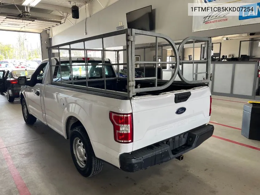 2019 Ford F150 VIN: 1FTMF1CB5KKD07254 Lot: 40704326