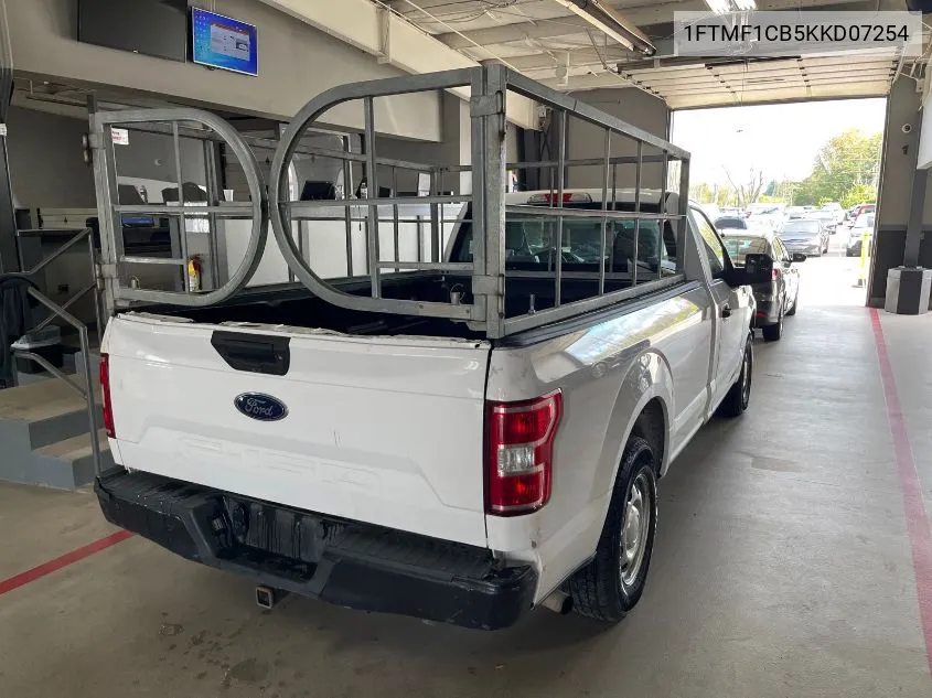 2019 Ford F150 VIN: 1FTMF1CB5KKD07254 Lot: 40704326