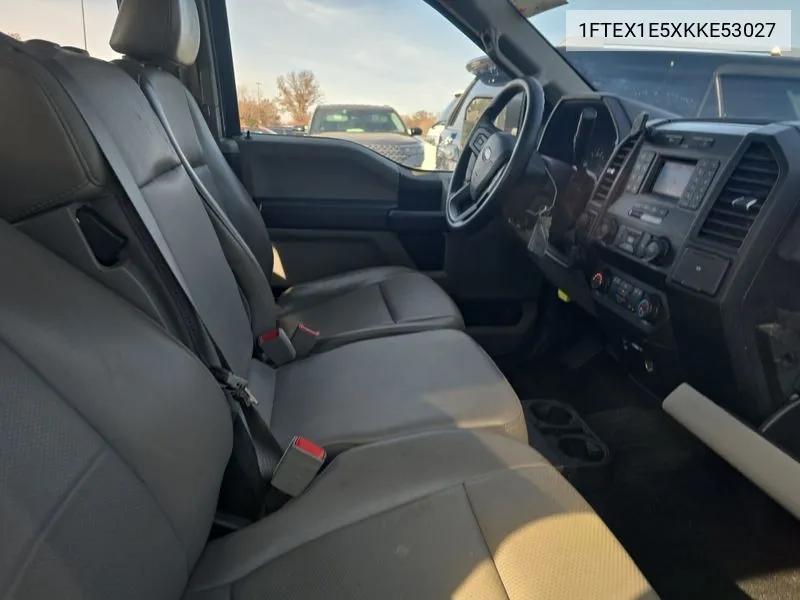 2019 Ford F150 Super Cab VIN: 1FTEX1E5XKKE53027 Lot: 40750147