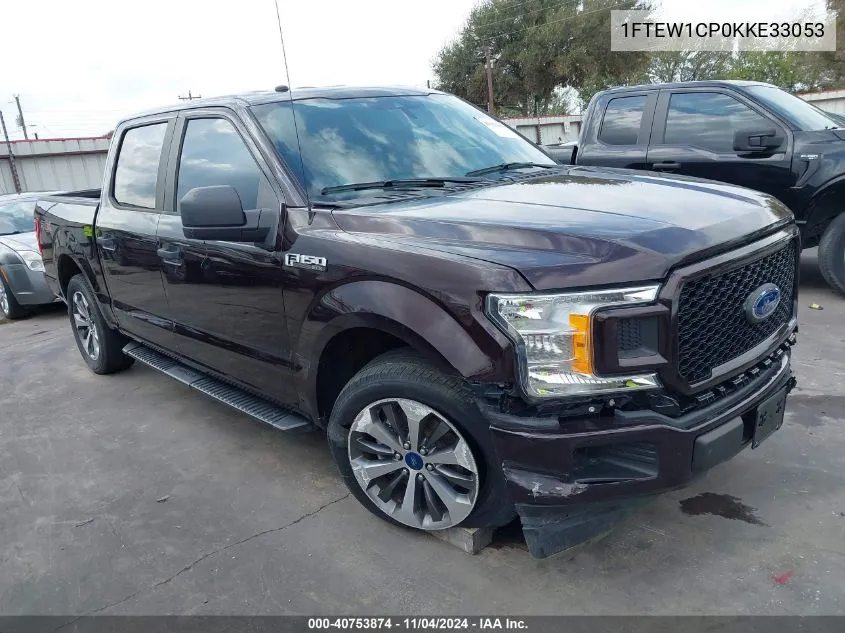 1FTEW1CP0KKE33053 2019 Ford F-150 Xl