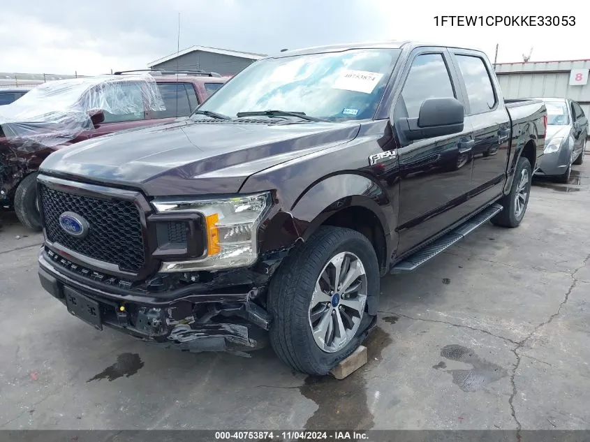 1FTEW1CP0KKE33053 2019 Ford F-150 Xl