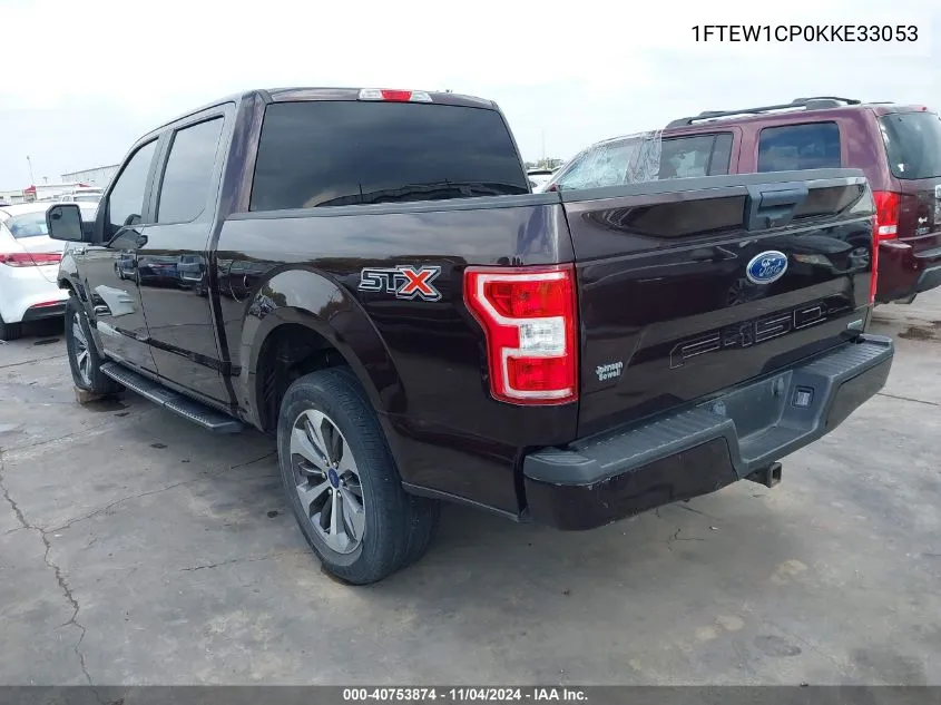 1FTEW1CP0KKE33053 2019 Ford F-150 Xl