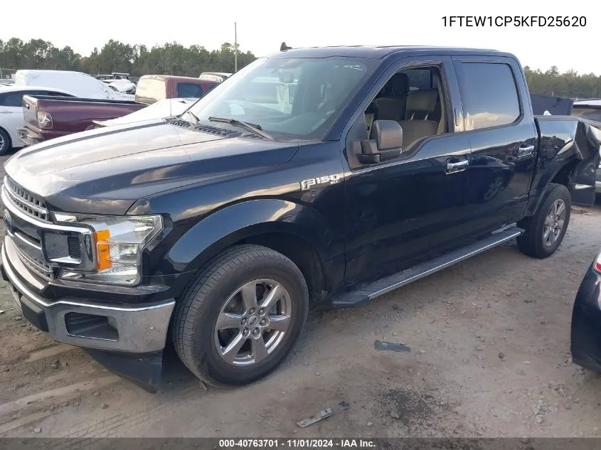 2019 Ford F-150 Xlt VIN: 1FTEW1CP5KFD25620 Lot: 40763701