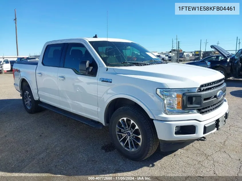 2019 Ford F-150 Xlt VIN: 1FTEW1E58KFB04461 Lot: 40772680