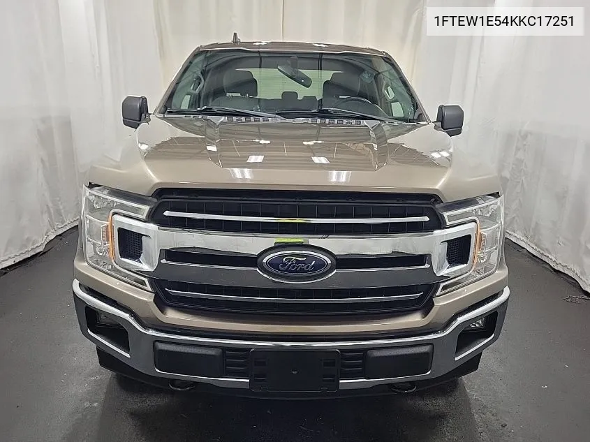 2019 Ford F-150 Xlt VIN: 1FTEW1E54KKC17251 Lot: 40776325