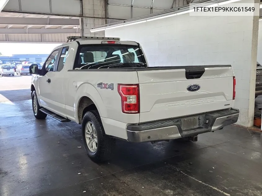 2019 Ford F-150 Xl VIN: 1FTEX1EP9KKC61549 Lot: 40780758