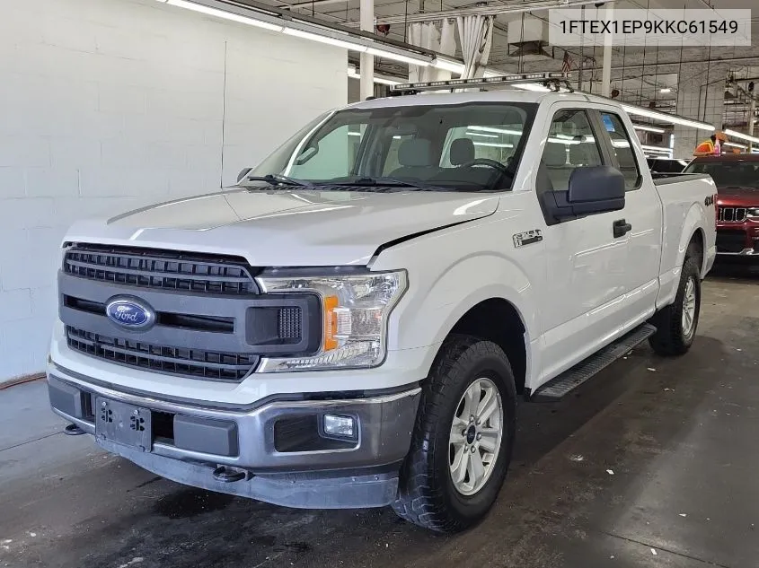 2019 Ford F-150 Xl VIN: 1FTEX1EP9KKC61549 Lot: 40780758