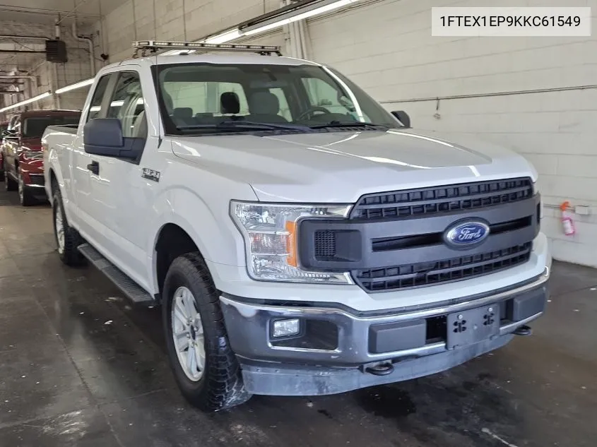 2019 Ford F-150 Xl VIN: 1FTEX1EP9KKC61549 Lot: 40780758