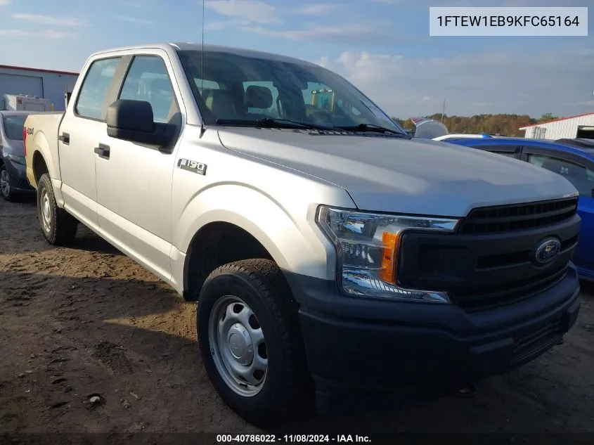 2019 Ford F-150 Xl VIN: 1FTEW1EB9KFC65164 Lot: 40786022