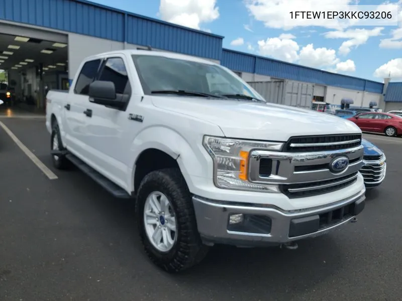 2019 Ford F-150 Xlt VIN: 1FTEW1EP3KKC93206 Lot: 40826341