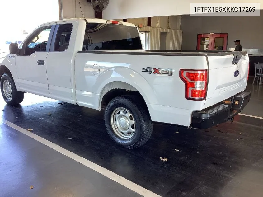 2019 Ford F-150 Xl VIN: 1FTFX1E5XKKC17269 Lot: 40850865