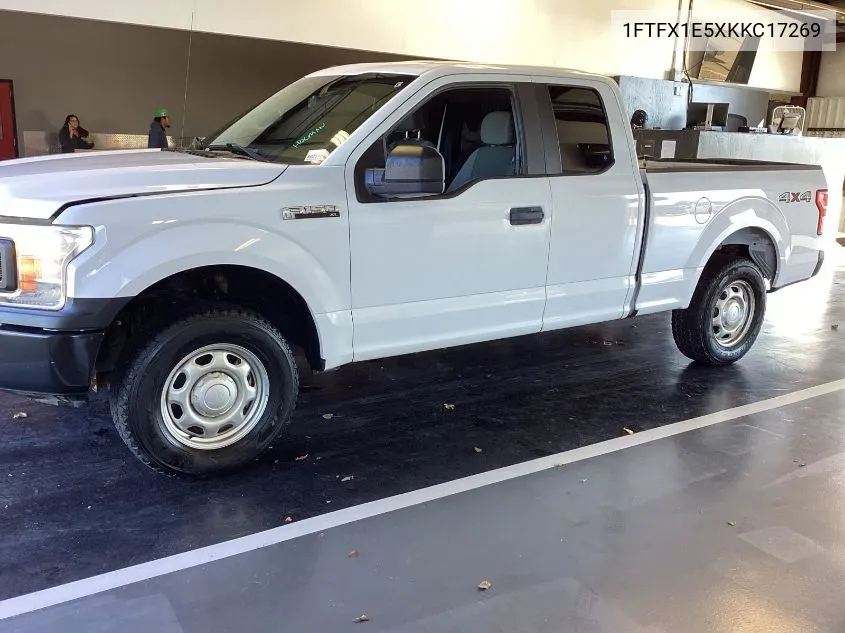 2019 Ford F-150 Xl VIN: 1FTFX1E5XKKC17269 Lot: 40850865