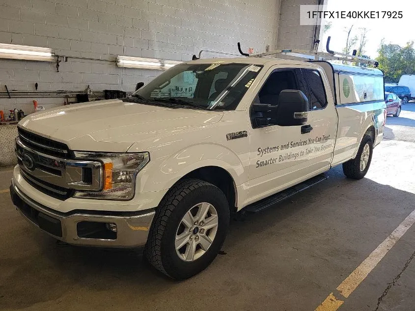 2019 Ford F-150 Xlt VIN: 1FTFX1E40KKE17925 Lot: 40870698