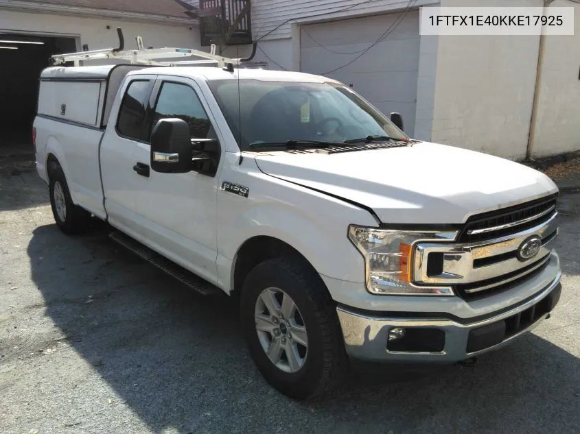 2019 Ford F-150 Xlt VIN: 1FTFX1E40KKE17925 Lot: 40870698