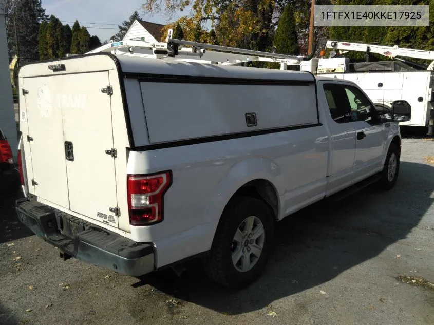 2019 Ford F-150 Xlt VIN: 1FTFX1E40KKE17925 Lot: 40870698