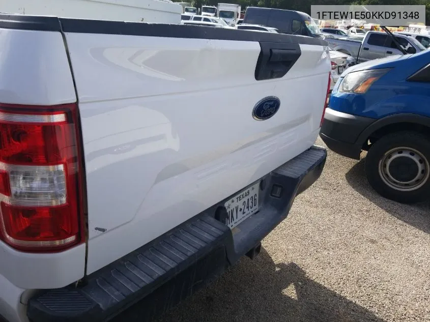 2019 Ford F-150 Xl VIN: 1FTEW1E50KKD91348 Lot: 40874514