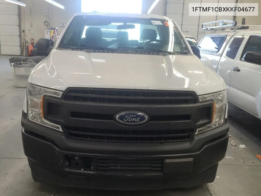 2019 Ford F-150 Xl VIN: 1FTMF1CBXKKF04677 Lot: 40878659