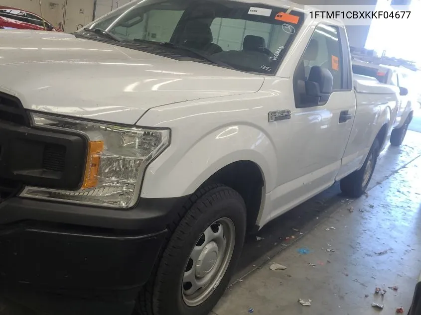 2019 Ford F-150 Xl VIN: 1FTMF1CBXKKF04677 Lot: 40878659