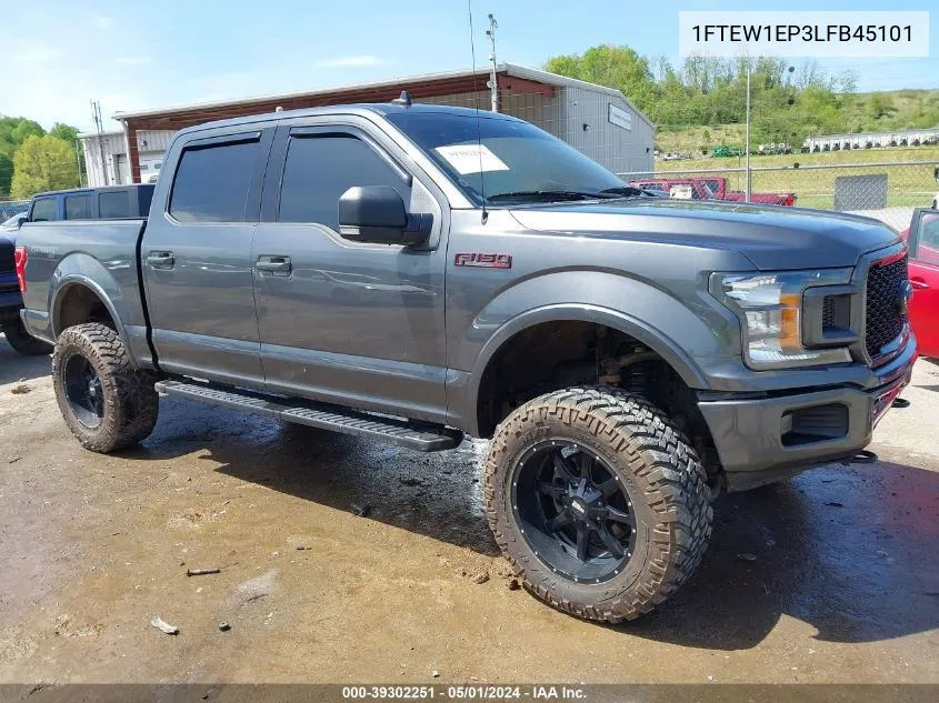 2020 Ford F-150 Xlt VIN: 1FTEW1EP3LFB45101 Lot: 39302251