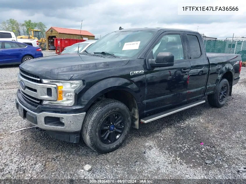 2020 Ford F-150 Xlt VIN: 1FTFX1E47LFA36566 Lot: 39364878