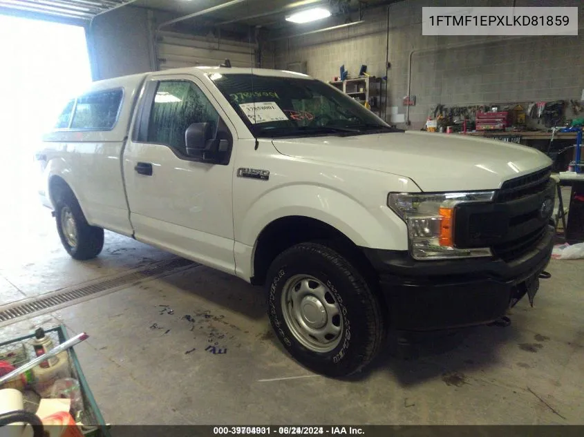 2020 Ford F-150 Xl VIN: 1FTMF1EPXLKD81859 Lot: 39704931